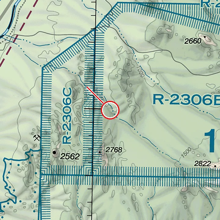 FAA sectional chart excerpt